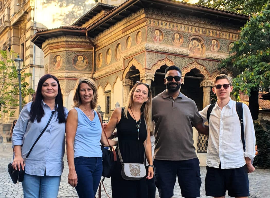 Treasure hunt in Bucharest