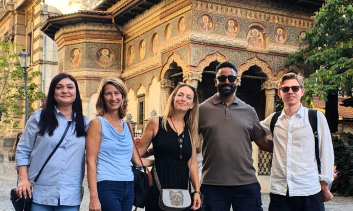 Treasure hunt in Bucharest